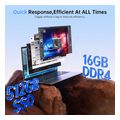laptop acemagic 173 amd ryzen3 4300u 16gb 512gb win 11 pro ax17pro r3 16512 extra photo 5
