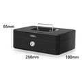 deli portable extra large cash box black et505 extra photo 2