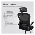 deli executive chair black e4505 extra photo 3