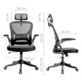 deli executive chair black e4505 extra photo 6