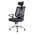deli headrest mesh chair black e4511 extra photo 3