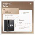 deli 2 way digital safe full steel black et525 extra photo 4