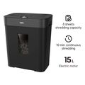 deli p4 small paper shredder 15l black et023 extra photo 1