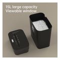 deli p4 small paper shredder 15l black et023 extra photo 3