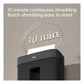 deli p4 small paper shredder 15l black et023 extra photo 7