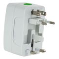 lamtech universal travel adapter with 2 usb port 4 different plugs lam112969 extra photo 3