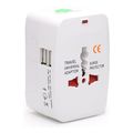 lamtech universal travel adapter with 2 usb port 4 different plugs lam112969 extra photo 5