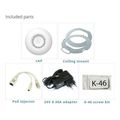 mikrotik wireless access point rbcap2nd ceiling 64mb ram 1xlan 10 100 24ghz 80211b g n 2x antenna extra photo 6