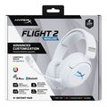 hyperx cloud flight 2 wl white gaming hs asyrmato over ear headset extra photo 2