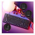 hyperx eve 1800 gaming keyboard membranis extra photo 4