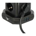 brennenstuhl polyprizo epitrapezios pyrgos 8 theseon 2xusb a 1xusb c kai diakopti extra photo 2