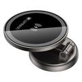 lamtech foldable magnetic metallic car holder wireless charger 15w lam980893 extra photo 2