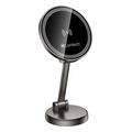 lamtech foldable magnetic metallic car holder wireless charger 15w lam980893 extra photo 4