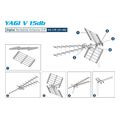 edision keraia yagi v 15db 5g 21 48 extra photo 1