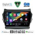 digital iq bxf 17238 cpaa 9inc multimedia tablet for hyundai ix45 santa fe mod 2013 2017 extra photo 1