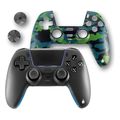 spartangear sarissa wireless controller ps5 ps4 pc switch black faceplate extra photo 1