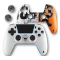 spartangear sarissa wireless controller ps5 ps4 pc switch white faceplate extra photo 1