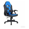 grc tech gaming chair chris blue black extra photo 3