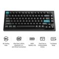 keychron q1 ultra q1u m3 zmk rgb 8k wireless custom mechanical keyboard brown switch 75 us extra photo 8