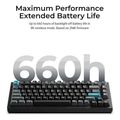 keychron q1 ultra q1u m4 zmk rgb 8k wireless custom mechanical keyboard banana switch 75 us extra photo 1