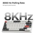 keychron q1 ultra q1u m4 zmk rgb 8k wireless custom mechanical keyboard banana switch 75 us extra photo 6