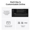 keychron q3 ultra q3u m4 zmk rgb 8k wireless custom mechanical keyboard banana switch 80 us extra photo 8 keychron q3 ultra q3u m4 zmk rgb 8k wireless custom mechanical keyboard banana switch 80 us extra photo 8