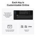 keychron q6 ultra q6u m3 zmk rgb 8k wireless custom mechanical keyboard brown switch 100 us extra photo 3 keychron q6 ultra q6u m3 zmk rgb 8k wireless custom mechanical keyboard brown switch 100 us extra photo 3