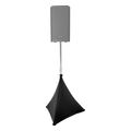 boomtone dj lyc st70 bk kalymma likra gia basi ixeioy 70cm mayro 73301 extra photo 1