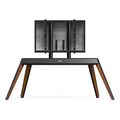 fitueyes picasso ft88 floor tv stand walnut extra photo 3