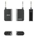 akai amd 350bt set 2 asyrmata mikrofona xeiros me dekti 24ghz asimi mayro extra photo 2