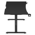 gaming desk anda seat desk extreme 18m adjustable height black extra photo 4