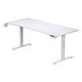 gaming desk anda seat desk extreme 18m adjustable height white extra photo 2