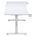 gaming desk anda seat desk extreme 18m adjustable height white extra photo 3