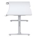 gaming desk anda seat desk extreme 18m adjustable height white extra photo 4