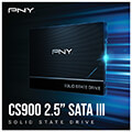 ssd pny ssd7cs900 500 rb cs900 500gb 25 sata 3 extra photo 1