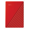 exoterikos skliros western digital wdbpkj0040brd my passport 4tb usb 30 red extra photo 1