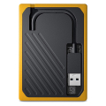exoterikos skliros western digital wdbmcg5000ayt my passport go ssd 500gb usb 30 amber extra photo 3