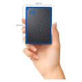 exoterikos skliros western digital wdbmcg0010bbt wesn my passport go ssd 1tb usb 30 blue extra photo 6