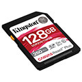 kingston sdr2v6 128gb canvas react plus v60 128gb sdxc c10 uhs ii u3 extra photo 1