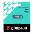 kingston datatraveler se9 g3 64gb usb32 flash drive dark nickel ke u2x64 1ac extra photo 2