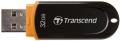 transcend ts32gjf300 jetflash 300 32gb usb20 flash drive black extra photo 1