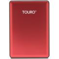 exoterikos skliros hgst touro s 500gb high performance ultra portable drive usb30 red extra photo 1