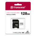 transcend 300s ts128gusd300s a 128gb micro sdxc uhs i u3 v30 a1 class 10 with adapter extra photo 1