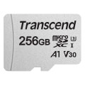 transcend 300s ts256gusd300s a 256gb micro sdxc uhs i u3 v30 a1 class 10 with adapter extra photo 1