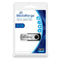 mediarange mr908 8gb usb 20 flash drive black silver extra photo 2