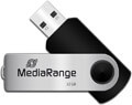 mediarange mr911 32gb usb 20 flash drive black silver extra photo 1