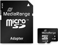 mediarange mr956 4gb micro sdhc class 10 with sd adapter extra photo 1