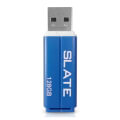 patriot psf128glss3usb slate 128gb usb 30 flash drive blue extra photo 1