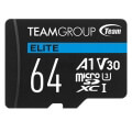 team group teausdx64giv30a103 micro sdxc elite a1 v30 64gb xc u3 extra photo 1