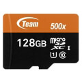 team group tusdx128guhs03 micro sdxc w adapter 128gb hc uhs 1 extra photo 1